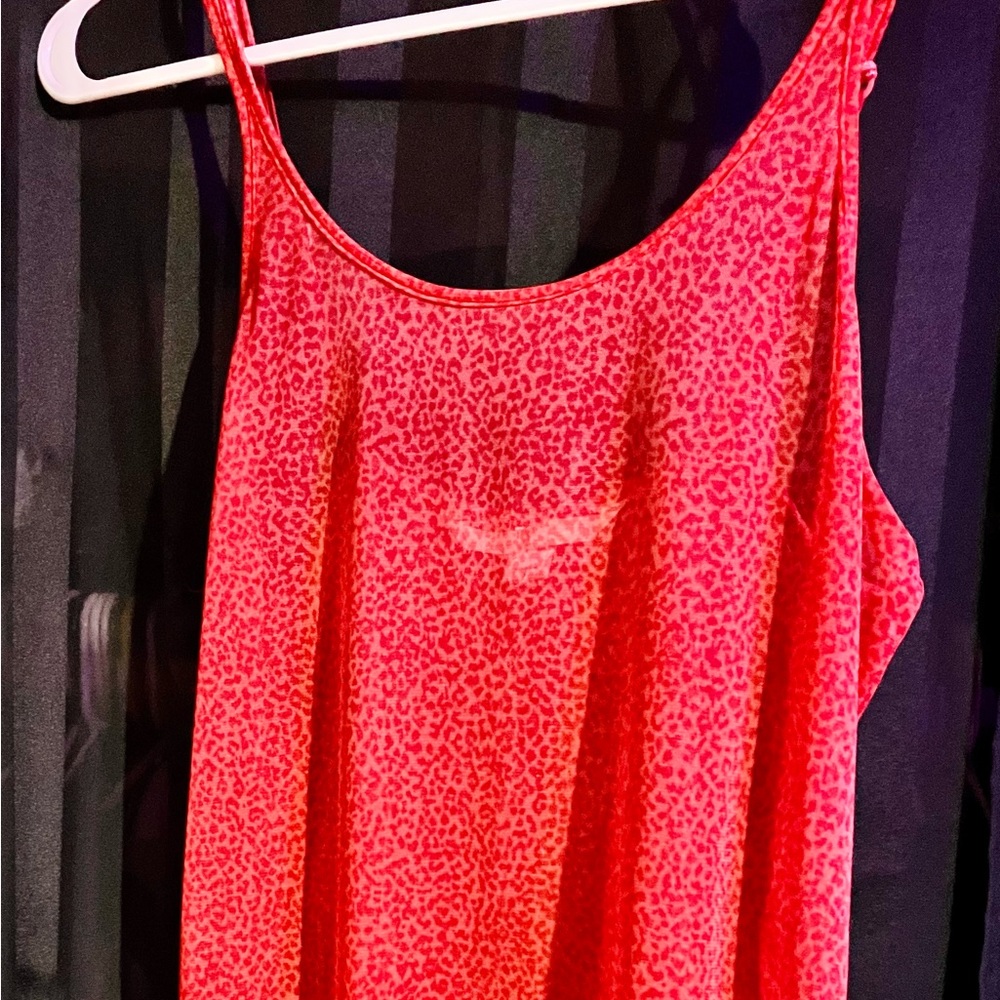 Victoria’s Secret pink leopard print lingerie